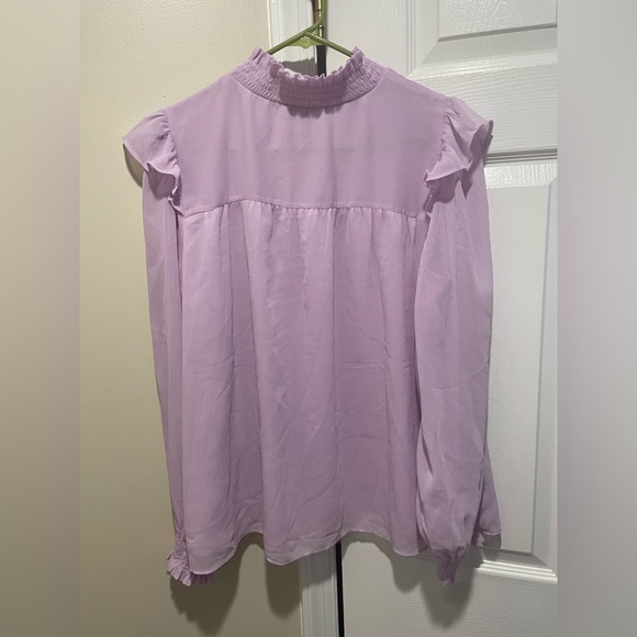 Ann Taylor Factory High Collar Blouse - Picture 2 of 3